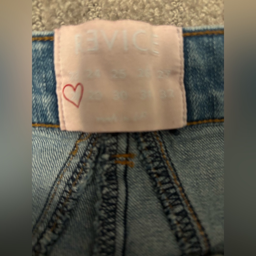 Revice Denim Star Flare Jeans Light Wash Women’s Size 28 - Picture 3 of 8